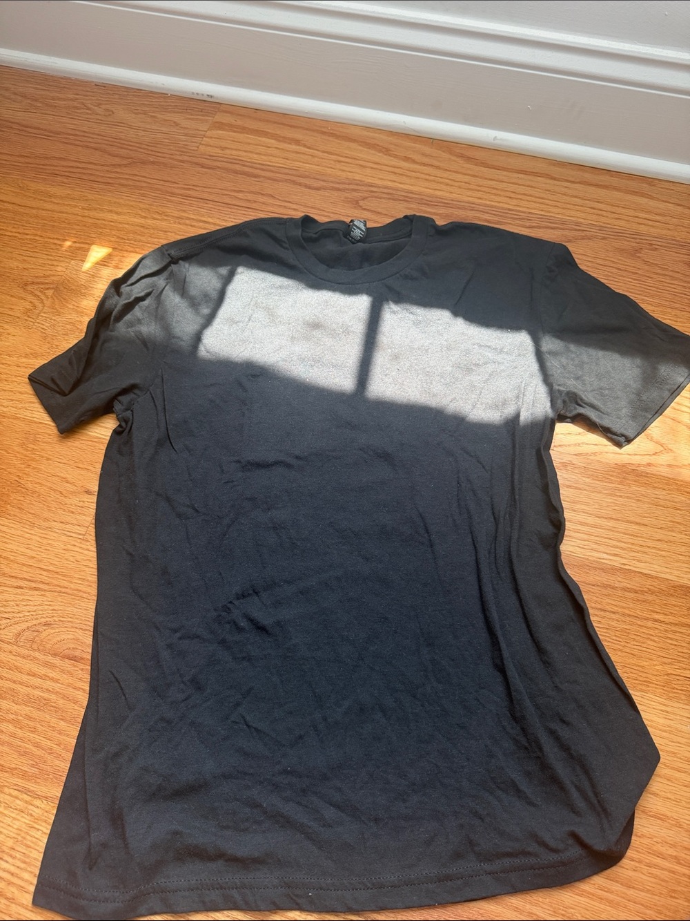 District Men's Black Crew Neck Short-Sleeve Tee
